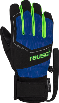 Reusch Torby R-TEX® XT Junior 6061210 4003 black green yellow front